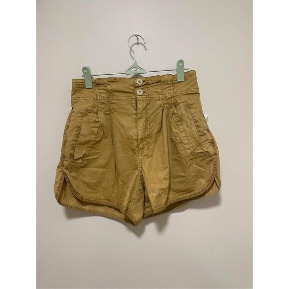 Free People Pleated Shorty Pull On Shorts Size S - Picture 3 of 9